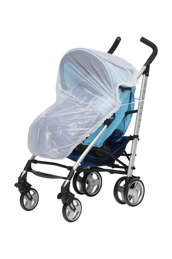 Сетка москитная универсальная на детскую коляску, прогулочную коляску и люльку, дождевик ROXY-KIDS  #1