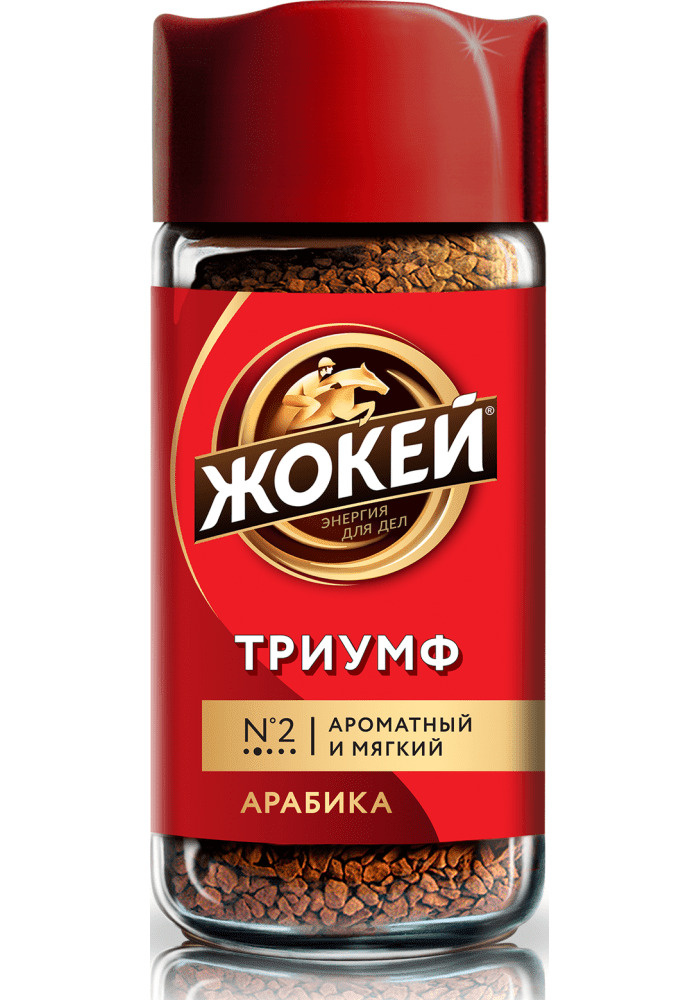 Кофе Жокей Триумф растворимый сублимированный, 95 г — купить в интернет ...