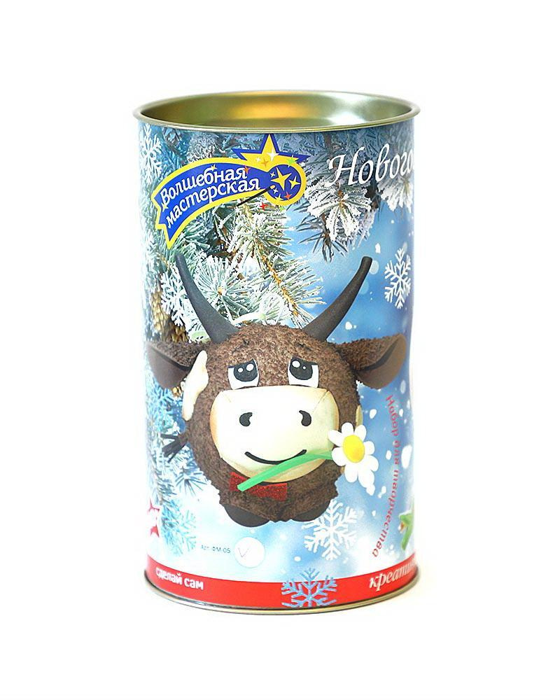 Новогодний Шар Бычок Новогодний Шар Бычок