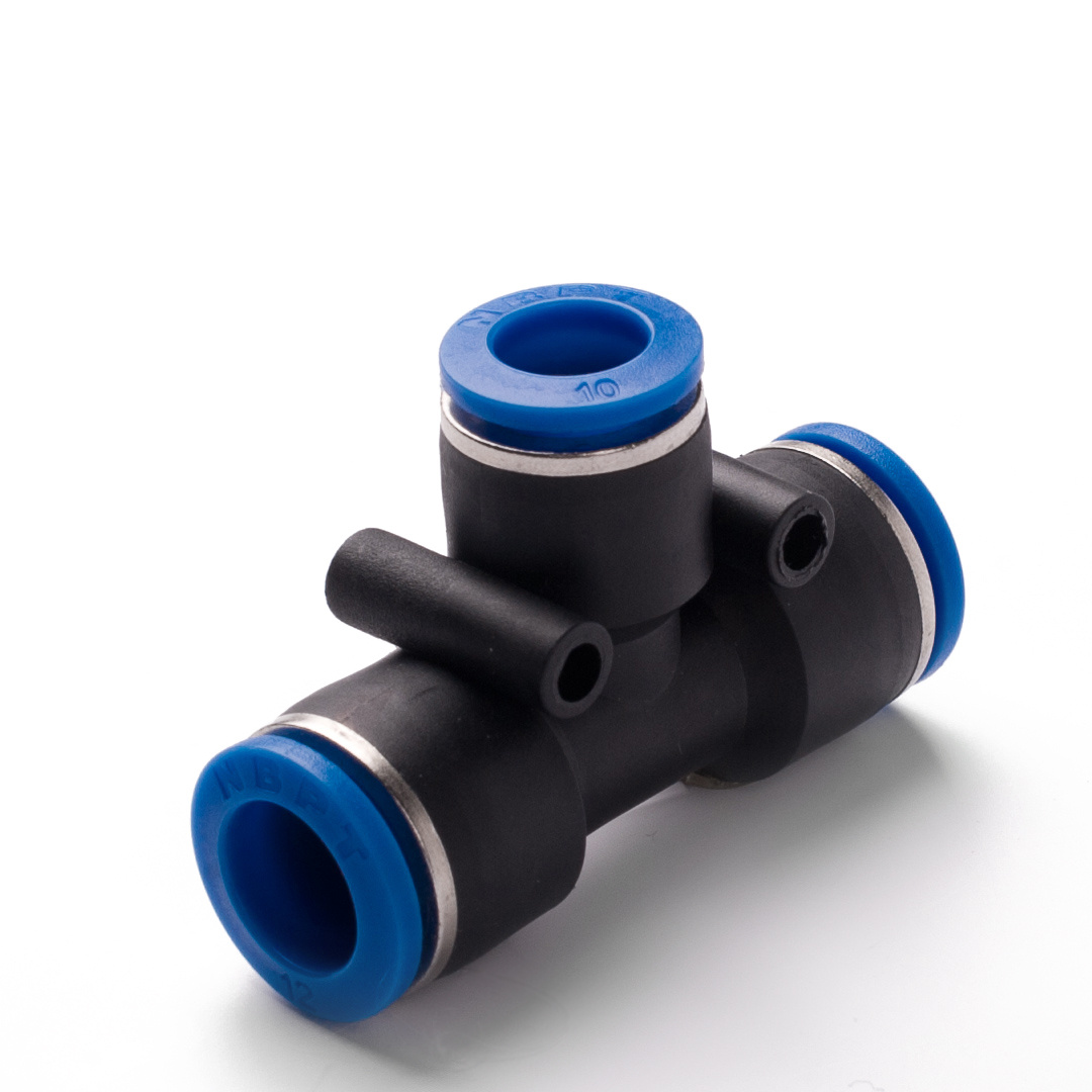 Фитинг пластиковый Т-образный с разными диаметрами PUT 08-06, CR-2-MGF ...