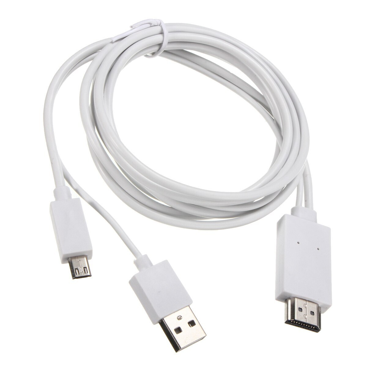 Кабель переходник адаптер mhl hdmi micro usb для подключения смартфона к монитору