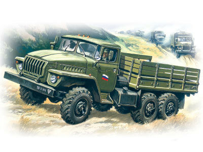 ICM Сборная модель Урал-4320 1/72 — купить в интернет-магазине OZON с ...