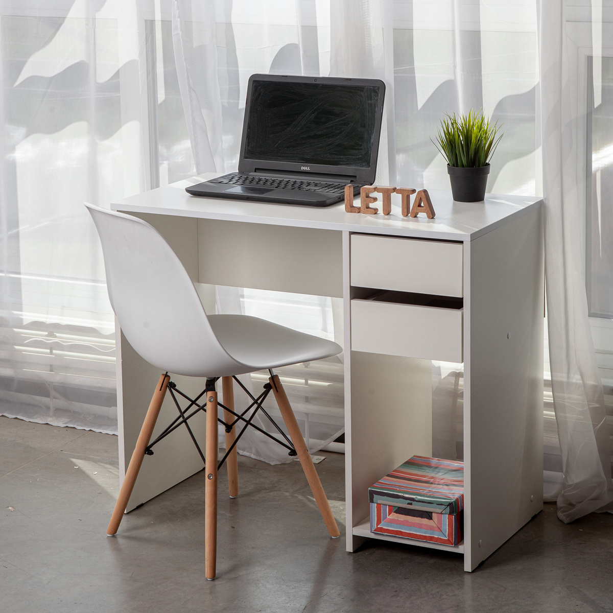 Letta стол стеллаж письменный компьютерный рабочий ультра 1088х1418х400