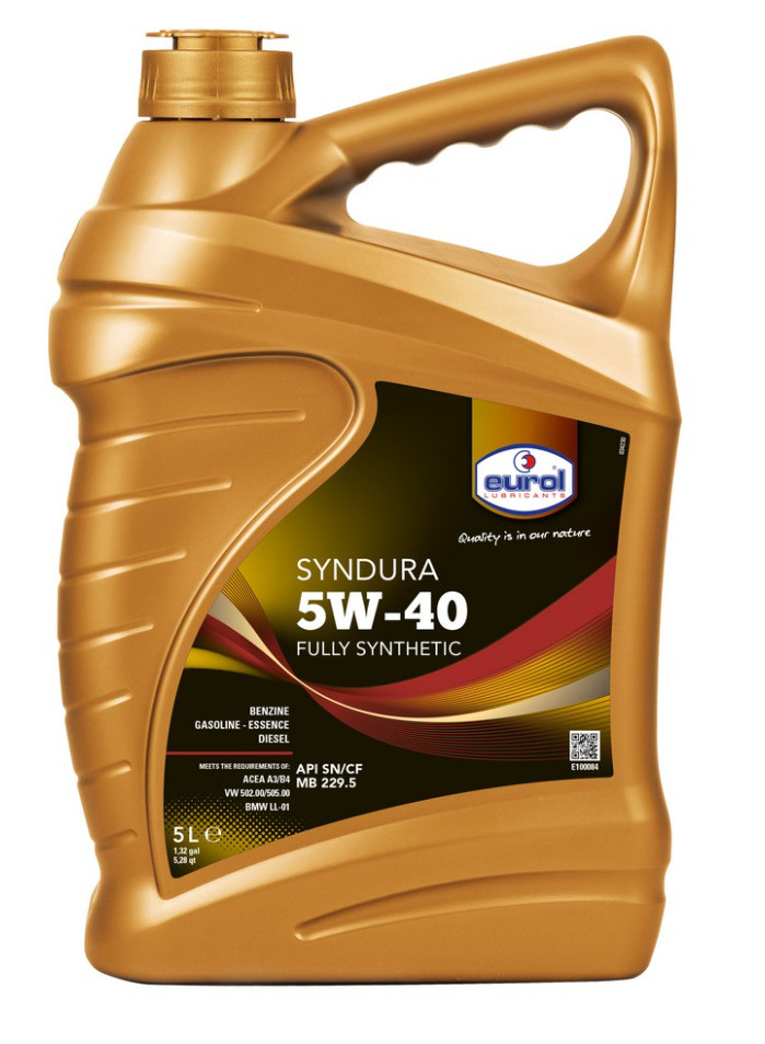 Моторное масло EUROL 5W-40 Синтетическое 5 л - купить в интернет ...