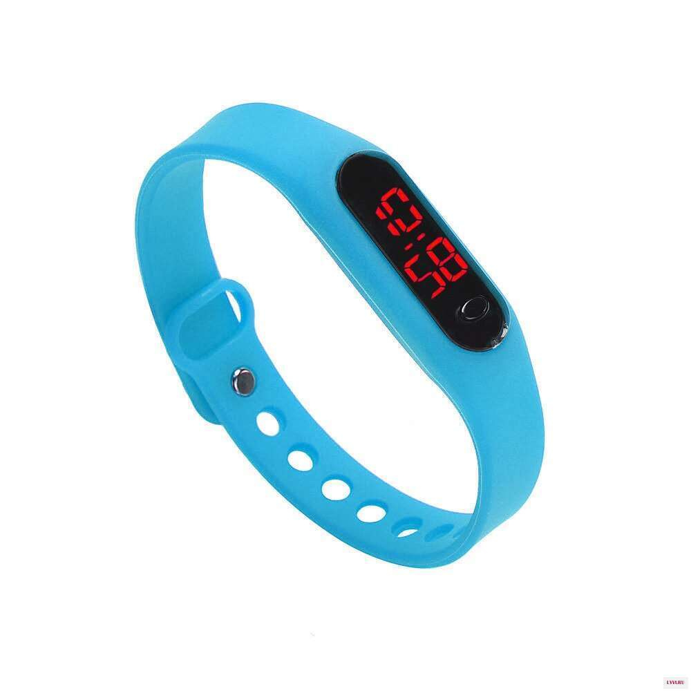 Часы спортивные электронные (синие) — купить в интернет-магазине OZON с ...