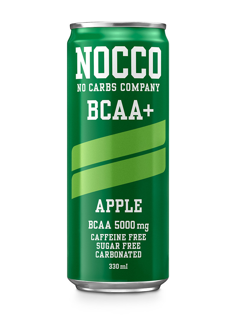 Напиток газированный NOCCO BCAA+ Apple без кофеина, без сахара — купить ...