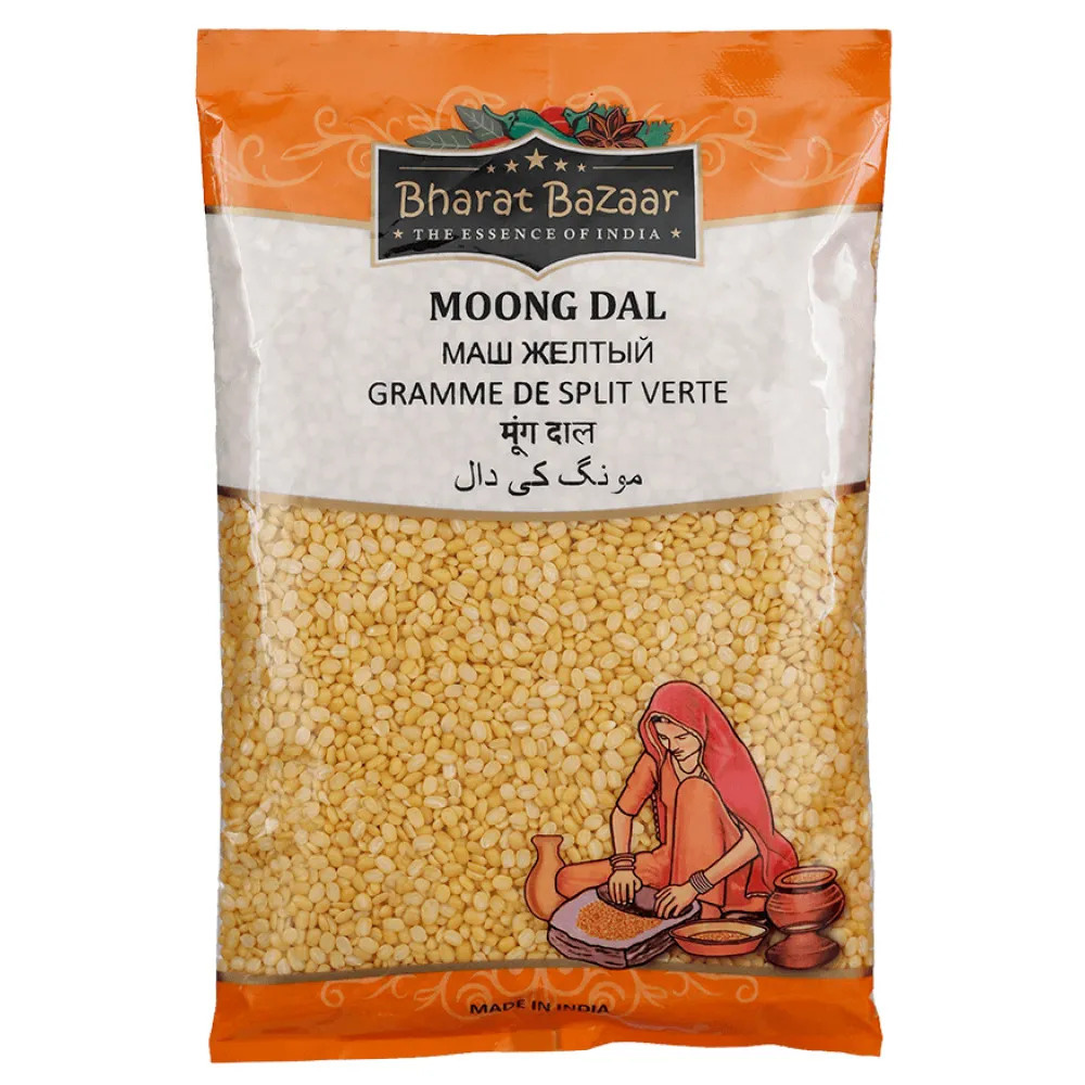 Bharat Bazaar Маш желтый очищенный (moong dal) 500г — купить в интернет ...