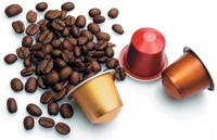 Колумбийский кофе без кофеина в капсулах формата Nespresso (Неспрессо), 10 капсул. Спонсорские товары