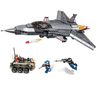 Конструктор Самолет Военный истребитель/ самолеты игрушки / модель самолета / самолет игрушка / конструкторы для мальчиков / лего военные/совместим с лего самолет. Спонсорские товары