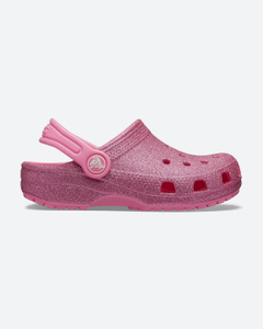 crocs glitter pink