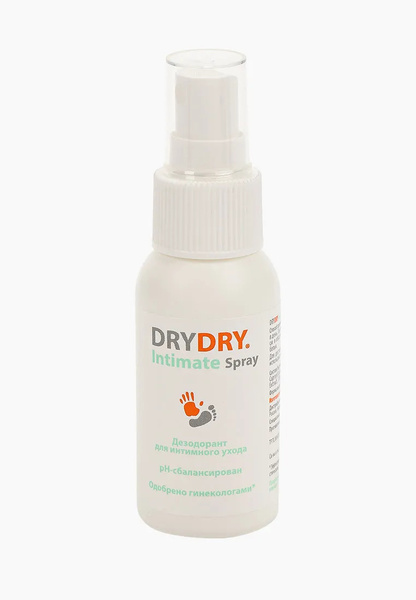 Характеристики Дезодорант-спрей для интимного ухода Dry Dry Intimate ...
