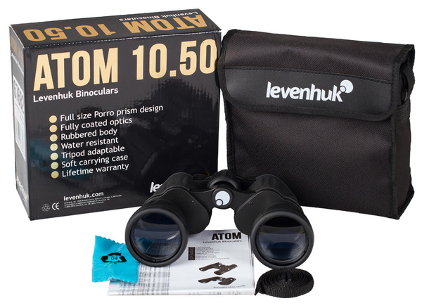 Бинокль levenhuk Atom 10x50 10x 50мм - купить по выгодной цене в ...