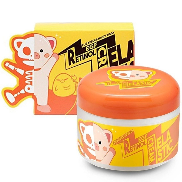 Elizavecca Антивозрастной крем для лица с ретинолом и EGF Milky Piggy ...