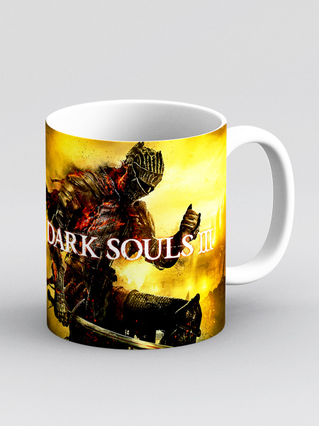 Кружка Дари! "Dark Souls III. Дарк Соулс 3", 330 мл - купить по ...