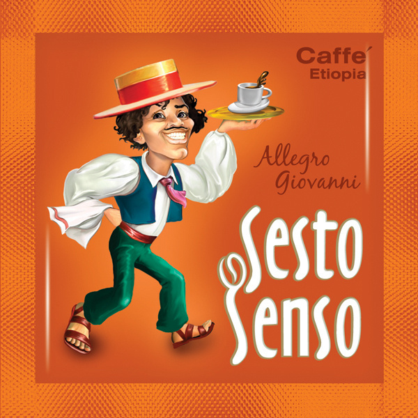 SESTO SENSO / Кофе в чалдах "Allegro Giovanni" (чалды, стандарт E.S.E ...