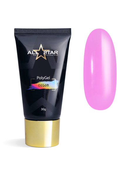 Полигель ALL STAR Professional гель для наращивания ногтей коррекции и ...