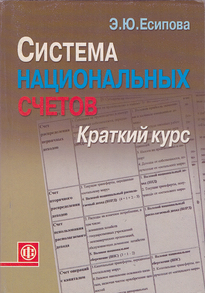 Краткий курс финансового. Система национальных счетов. Есипова учебник. Обложка для бизнес курса.