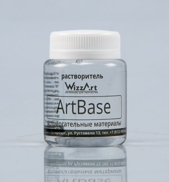 Растворитель для красок на акриловой основе Wizzart ArtBase 80 мл ...