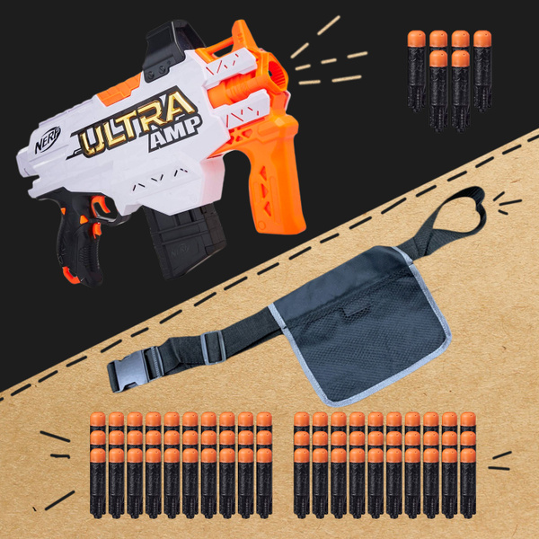 Игровой набор: Бластер Нерф Ультра АМП Браво (Nerf Ultra Amp) + Патроны ...