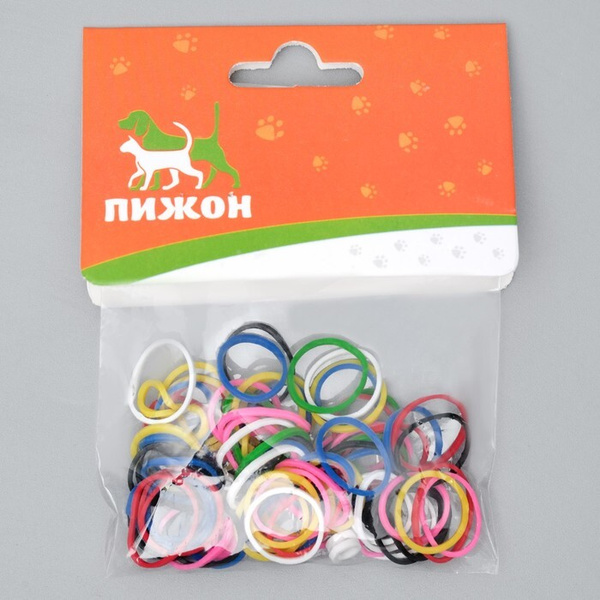 Пижон, Резинки для животных, 4 набора по 100 штук - купить с доставкой ...