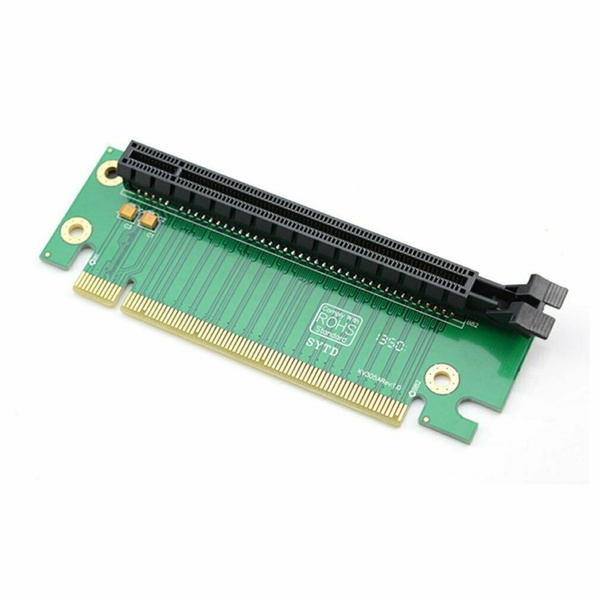 Карта адаптера PCI-E PCI Express 16X 90 градусов для корпуса компьютера ...
