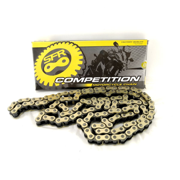 Цепь приводная 428H 132L SFR золотая - купить по низким ценам в ...