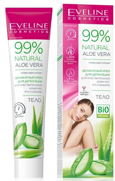 Eveline Cosmetics Крем для депиляции / депилятор / деликатный 99% ...