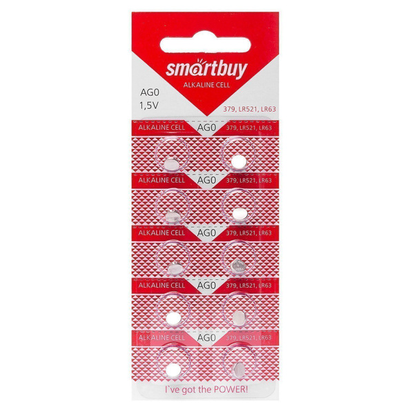 Smartbuy как снять защиту Элемент марганцево-щелочный Smart Buy AG0 (10-BL) (10/200/2000) - купить с доста