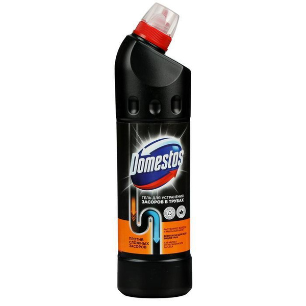 Средство от засоров в трубах, Domestos 750 мл - купить с доставкой по ...