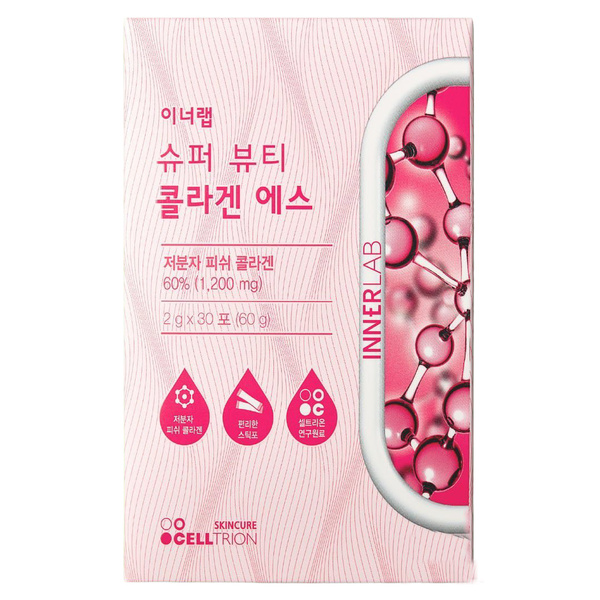 Celltrion Innerlab Super Beauty Collagen S 2 g*30 pcs Питьевой бьюти ...