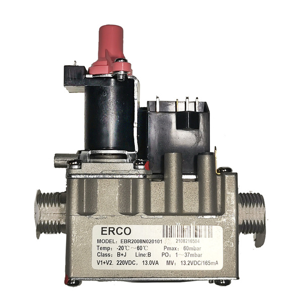 Газовый клапан на Ferroli Ферроли, газовая арматура ERCO Ерко 1/2 ...