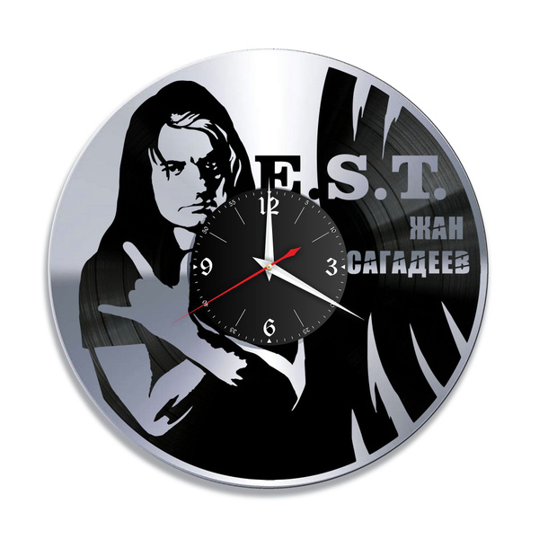 Настенные часы группа E.S.T. (Электро-Судорожная Терапия) серебро из ...