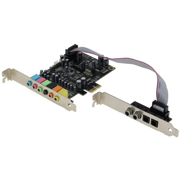 7.1-канальная звуковая карта PCIe CM8828 + CM9882A с кронштейном SPDIF ...