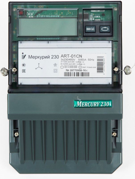 Счетчик Меркурий 230 ART-01 CN купить на OZON по низкой цене (398512495)