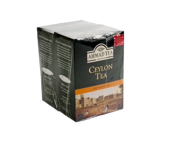 Чай Ahmad Tea Orange Pekoe черный листовой байховый цейлонский, 200г x ...