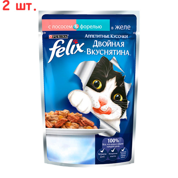 Феликс влажный корм для кошек Ozon