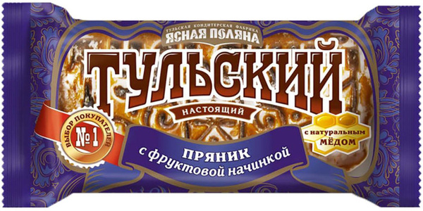 Тульский пряник с фруктовой начинкой, 140 г - купить с доставкой по ...