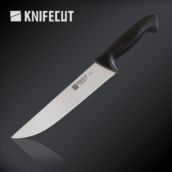 Купить Нож разделочный KNIFECUT длина лезвия 24 см, для разделки и ...