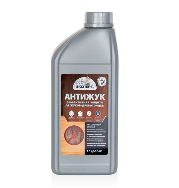 ЭКСПЕРТ АНТИЖУК 1л - купить по низкой цене в интернет-магазине OZON ...