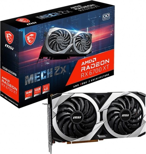Видеокарта Radeon RX 6700 XT, 12 ГБ GDDR6 - купить по низким ценам в ...