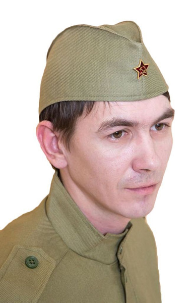 Пилотка солдатская взрослая - купить по доступным ценам в интернет ...