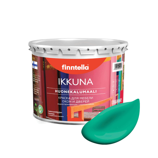 Краска FINNTELLA IKKUNA Color для дерева, деревянных поверхностей и ...