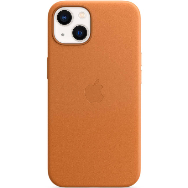 orange apple leather case