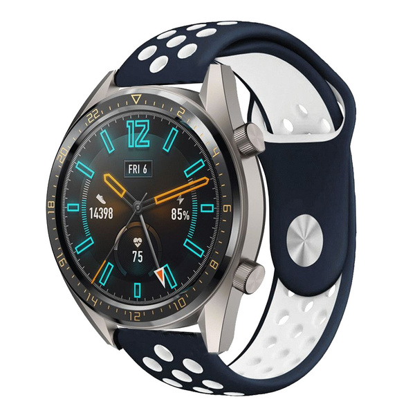 Силиконовый перфорированный ремешок для Huawei Watch GT / GT2 / GT3 ...