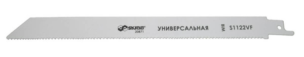 Пилка (полотно) для сабельной пилы универсальные 2шт.225x0.9мм 10-14TPI ...