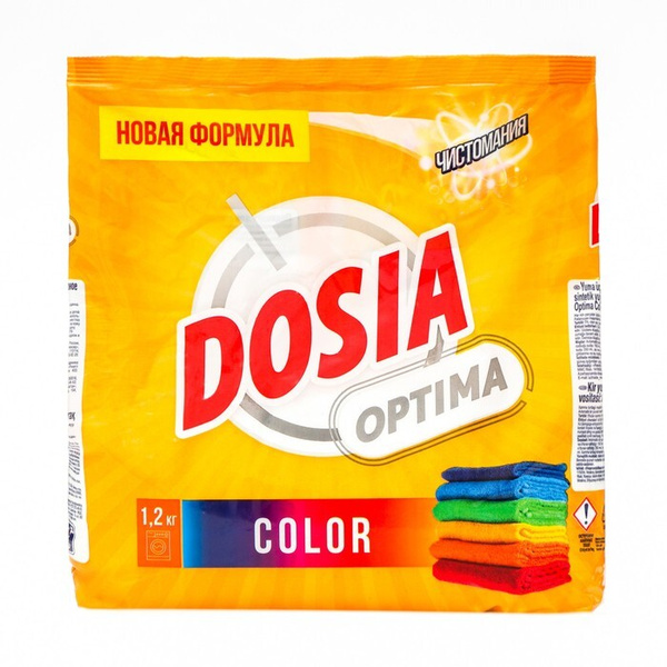 Порошок для стирки Dosia Optima "Color", 1,2 кг - купить с доставкой по ...