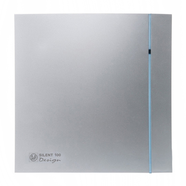 Вентилятор накладной Soler & Palau Silent 100 CRZ Design ECOWATT Silver ...