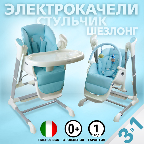 Стульчик для кормления Nuovita Unico 3 в 1 детский для новорожденных ...
