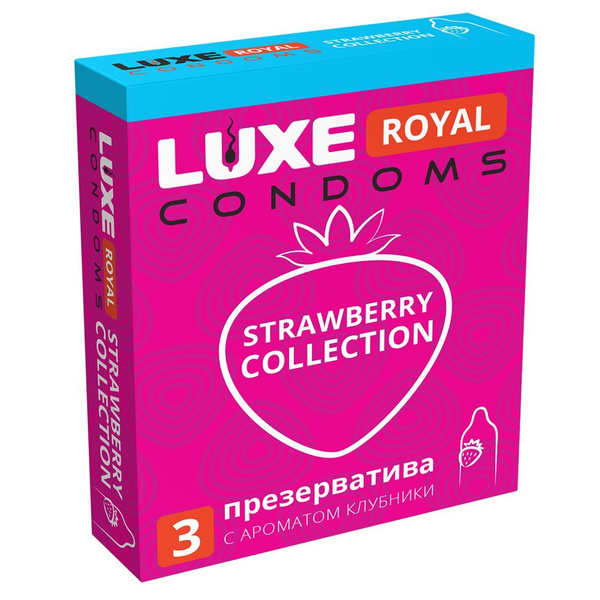 Презервативы LUXE ROYAL Strawberry Collection - купить с доставкой по ...
