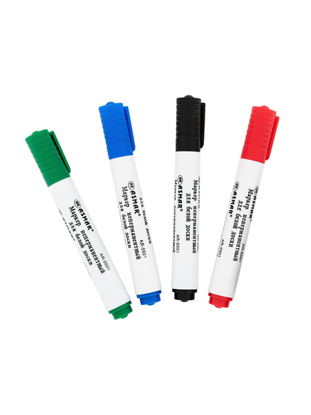 Набор маркеров для белой доски, 4 шт. - купить с доставкой по выгодным ...
